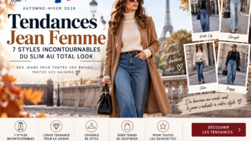 Tendances jean femme automne-hiver 2026 7 styles incontournables du slim au total look