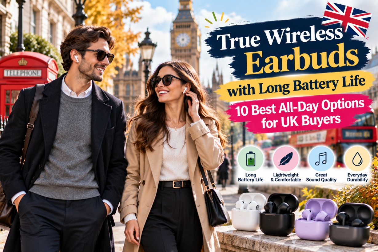 True Wireless Earbuds with Long Battery Life 10 Best All-Day Options for UK Buyers