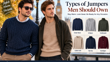 Types of Jumpers Men Should Own: 5 Essential Styles and How to Wear Them