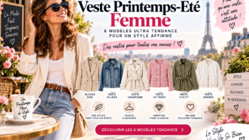 Veste Printemps Été Femme : 6 Modèles Ultra-Tendance pour un Style Affirmé