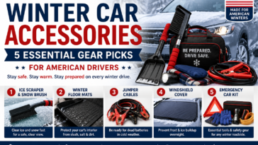 Winter Car Accessories 5 Essential Gear Picks for American Drivers