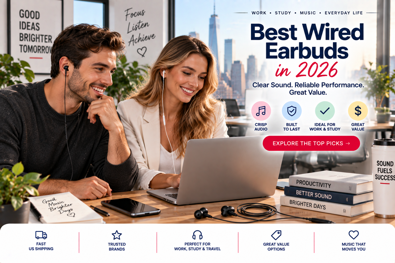 Create an image size of 300x300 for below link for USA with 2 models https://shoppingtimenow.com/best-wired-earbuds/