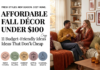 Affordable Fall Décor: 11 Budget-Friendly Ideas Under $100 That Don't Look Cheap