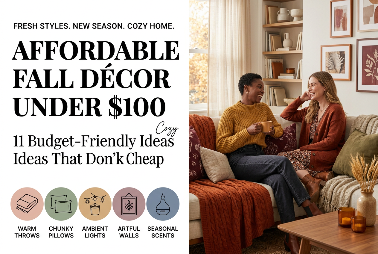 Affordable Fall Décor: 11 Budget-Friendly Ideas Under $100 That Don't Look Cheap