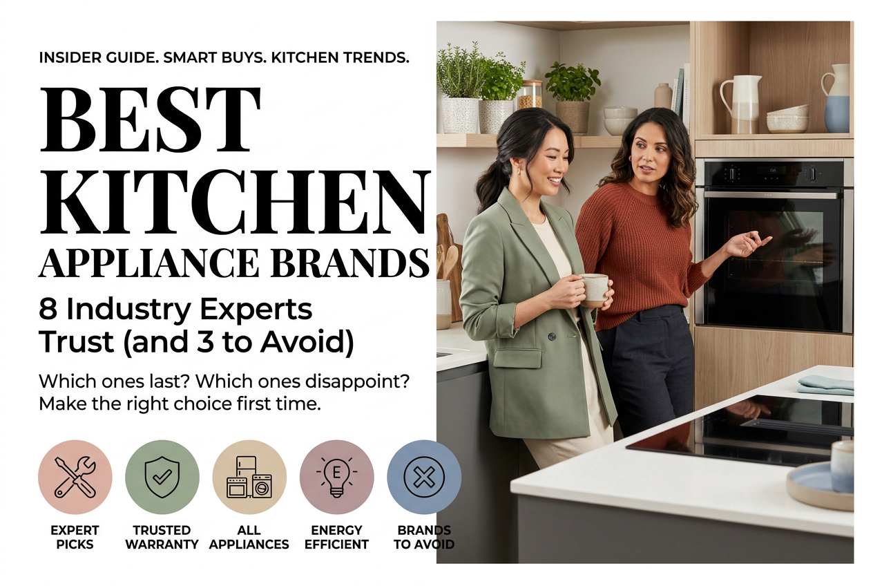 Best Kitchen Appliance Brands: 8 Industry Experts Trust (and 3 to Avoid)