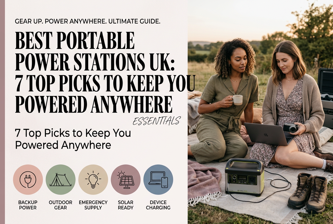 Best Portable Power Stations UK: 7 Top Picks to Keep You Powered Anywhere