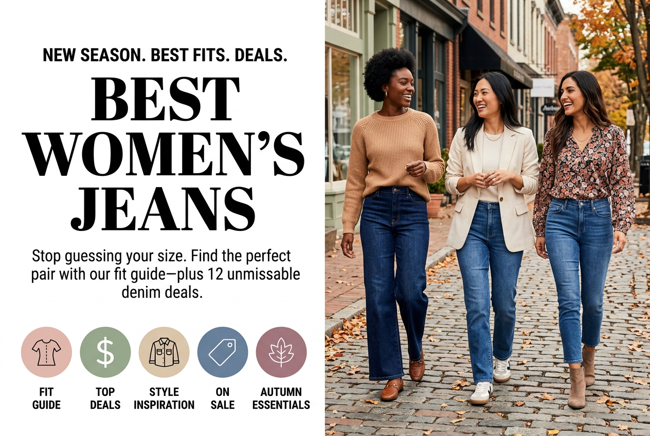 Best Women's Jeans: 12 Deals You Can't Miss This Season