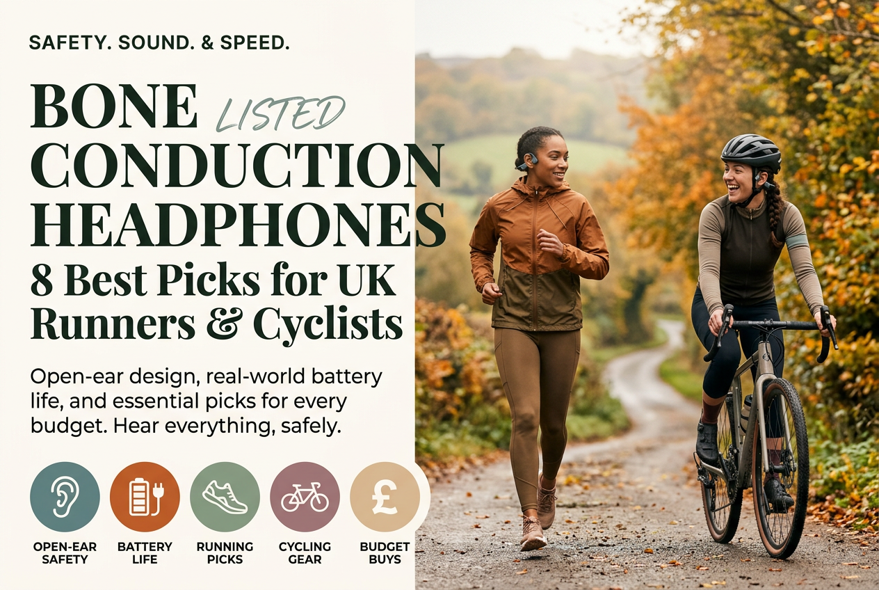 Bone Conduction Headphones: 8 Best Picks for UK Runners and Cyclists