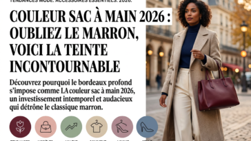 Couleur sac à main 2026 : Oubliez le Marron, Voici LA Teinte Incontournable