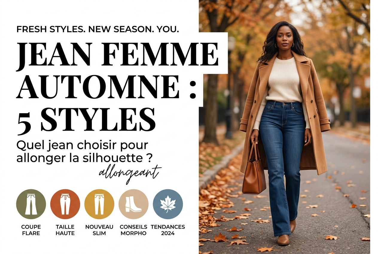 Jean Femme Automne : 5 Styles Incontournables qui Allongent la Silhouette