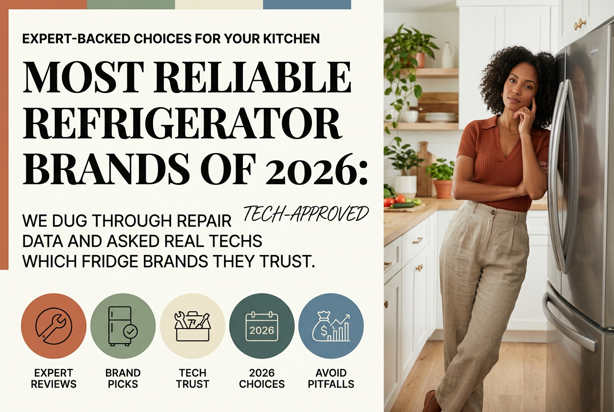 Most Reliable Refrigerator Brands of 2026: Expert-Backed Choices for Your Kitchen