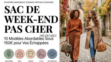 Sac de Week-end Pas Cher : 10 Modèles Abordables Sous 150€ pour Vos Échappées