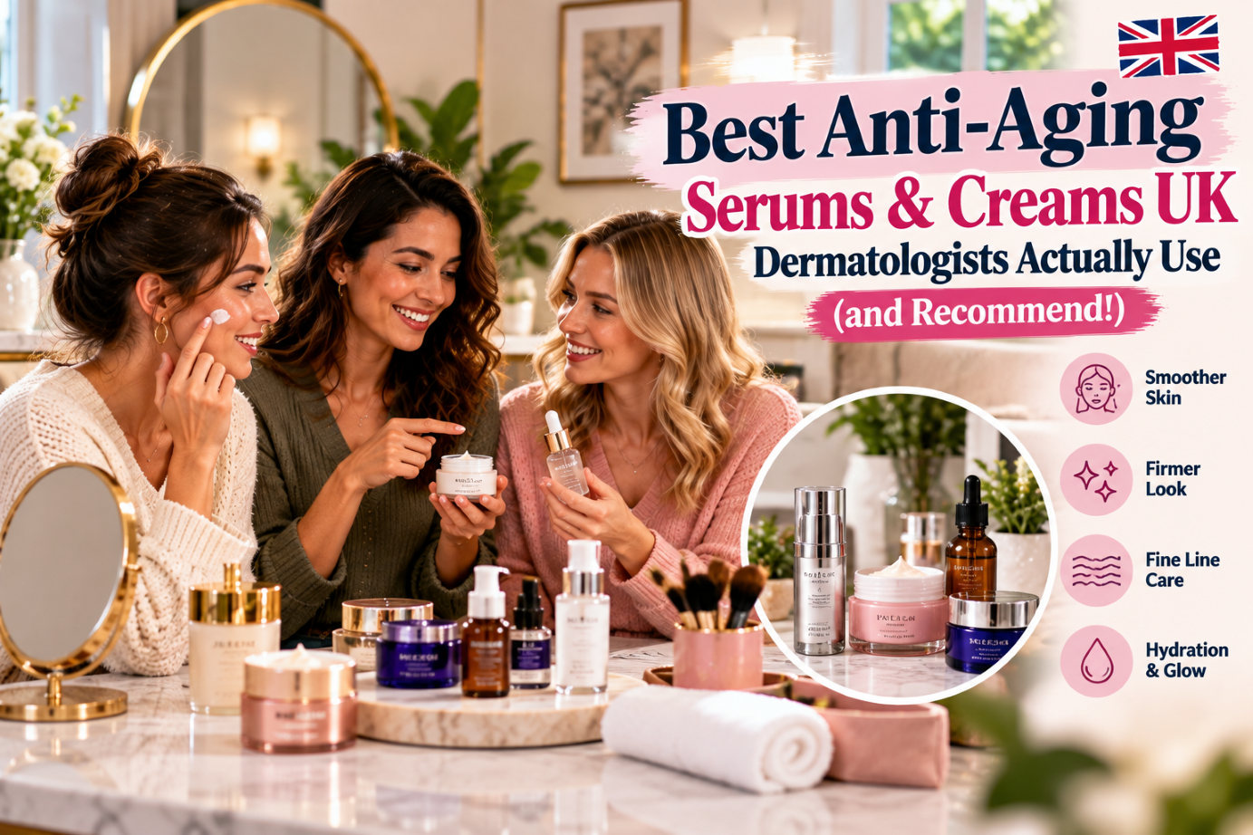 Best Anti-Aging Serums & Creams UK Dermatologists Actually Use (and Recommend!)