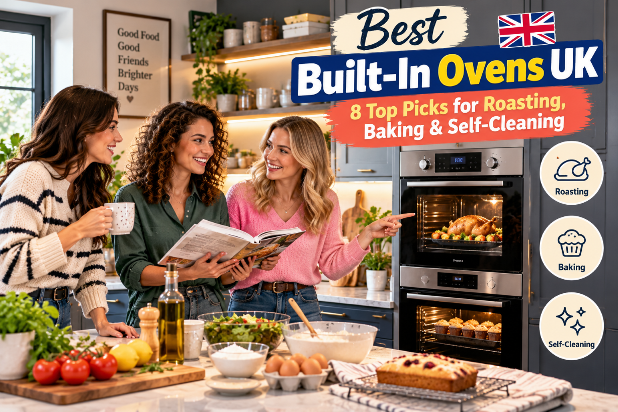 Best Built-In Ovens UK: 8 Top Picks for Roasting, Baking & Self-Cleaning