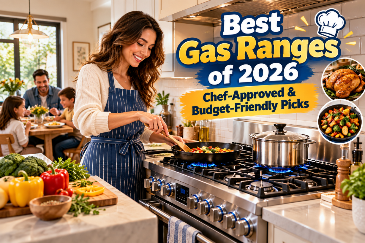 Best Gas Ranges of 2026 Chef-Approved & Budget-Friendly Picks