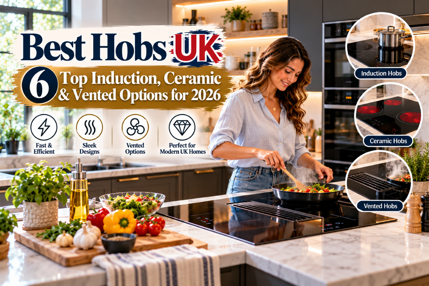 Best Hobs UK: 6 Top Induction, Ceramic & Vented Options for 2026