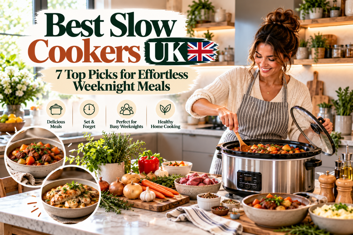 Best Slow Cookers UK: 7 Top Picks for Effortless Weeknight Meals