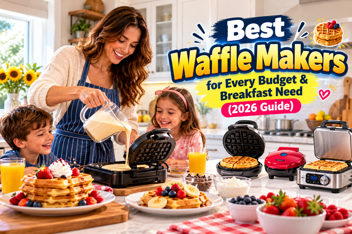 Best Waffle Makers for Every Budget & Breakfast Need (2026 Guide)