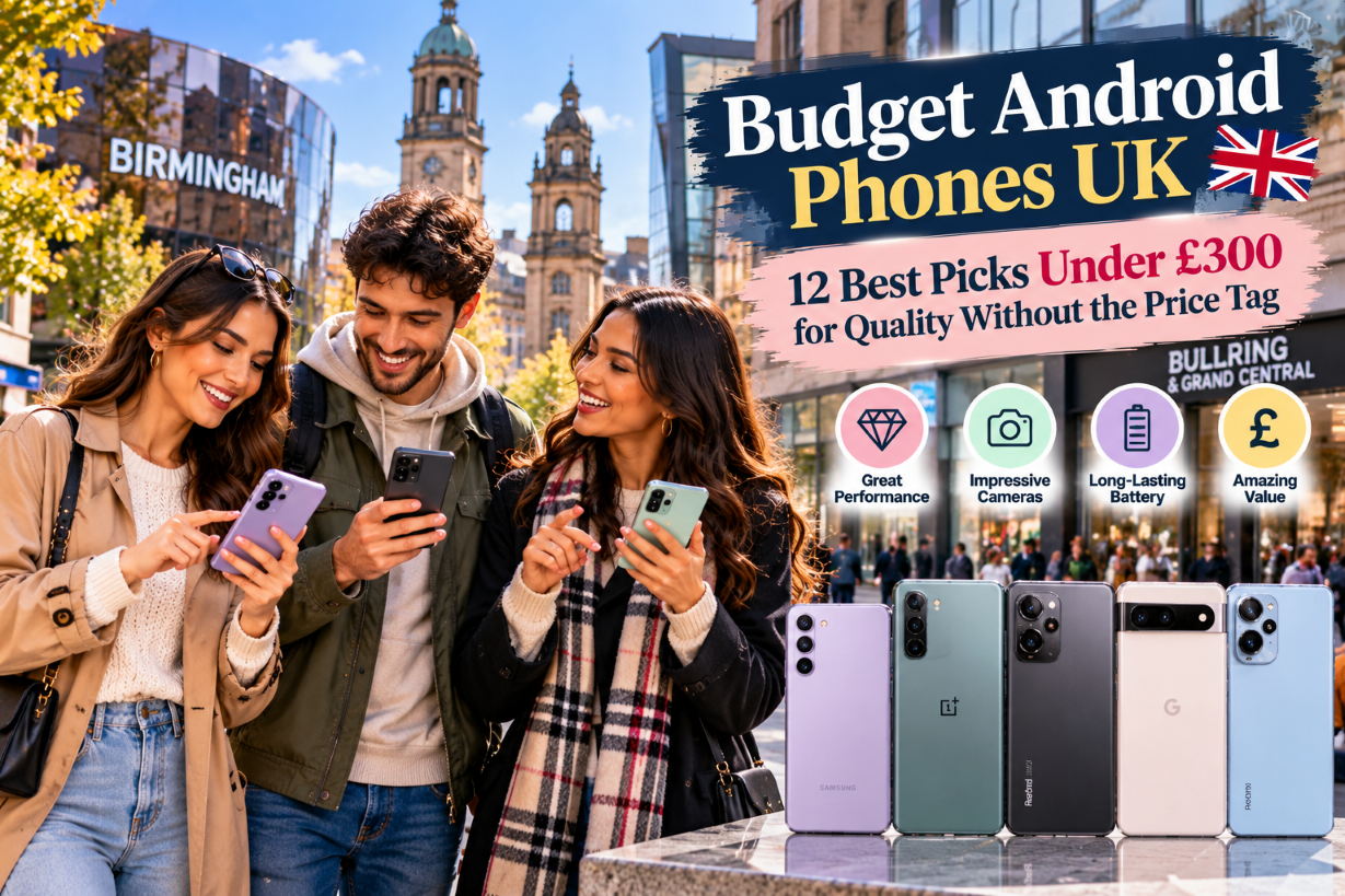 Budget Android Phones UK 12 Best Picks Under £300 for Quality Without the Price Tag