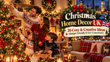 Christmas Home Decor UK 20 Cosy & Creative Ideas (Budget-Friendly & Eco-Conscious!)