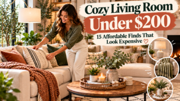 Cozy Living Room Under $200: 15 Affordable Finds That Look Expensive