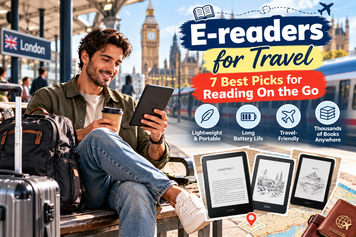 E-readers for Travel: 7 Best Picks for Reading On the Go