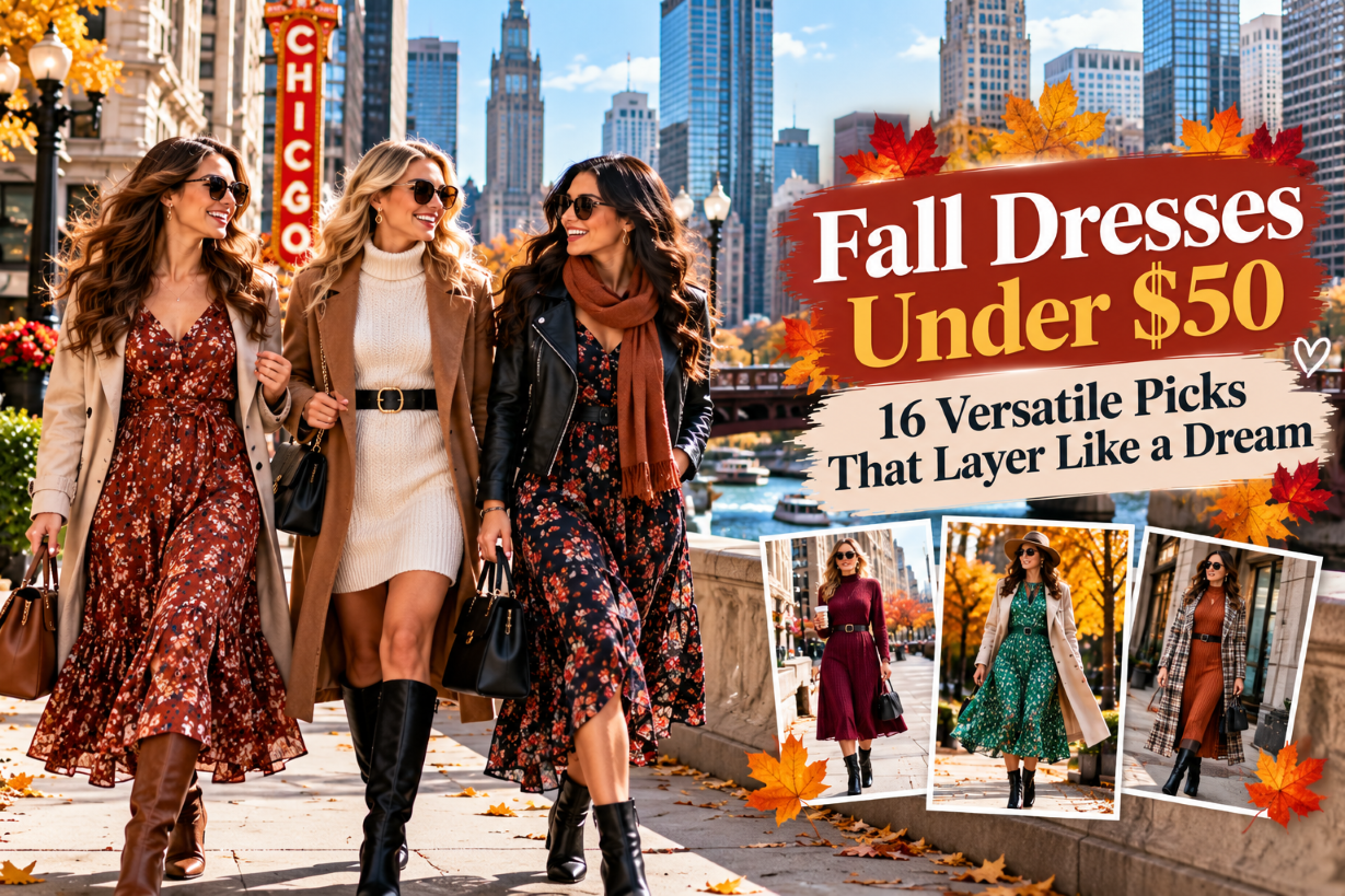 Fall Dresses Under $50 16 Versatile Picks That Layer Like a Dream
