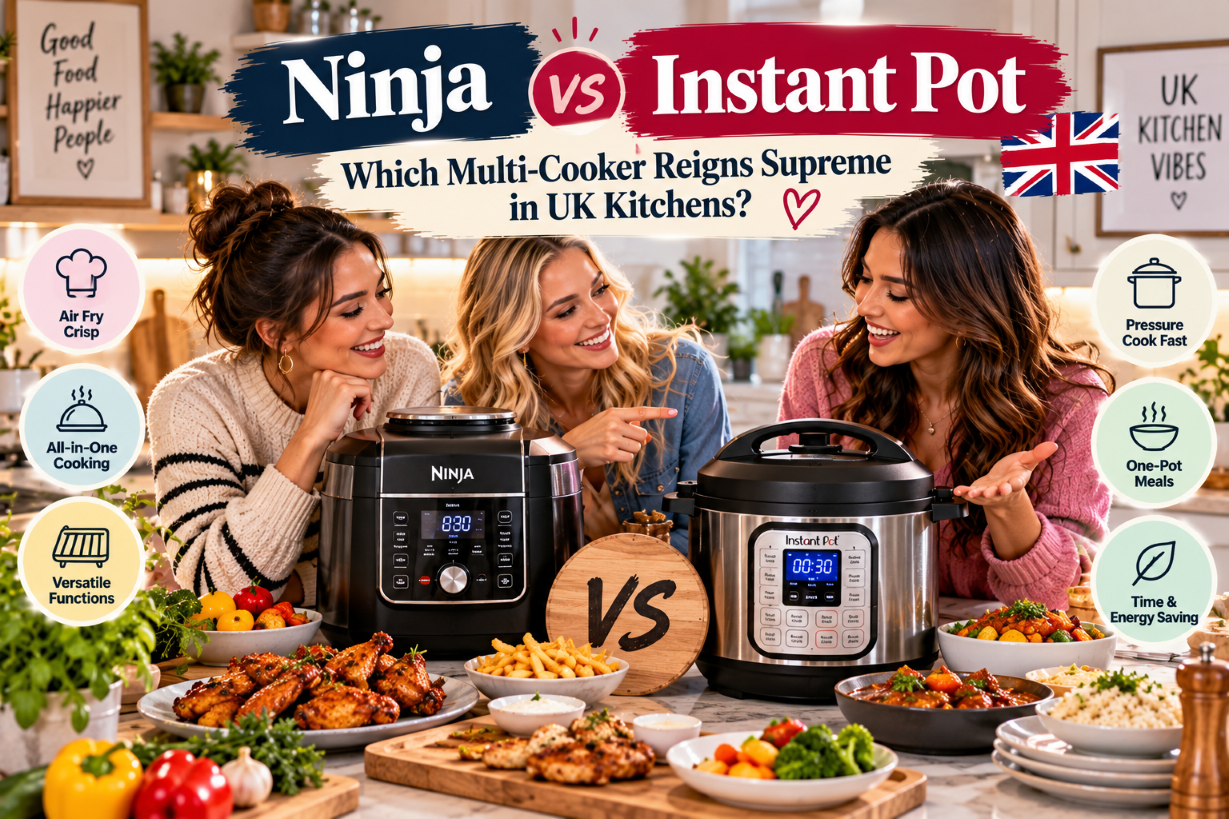Ninja vs Instant Pot Which Multi-Cooker Reigns Supreme in UK Kitchens