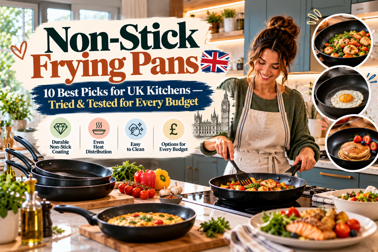 Non-Stick Frying Pans: 10 Best Picks for UK Kitchens — Tried & Tested for Every Budget